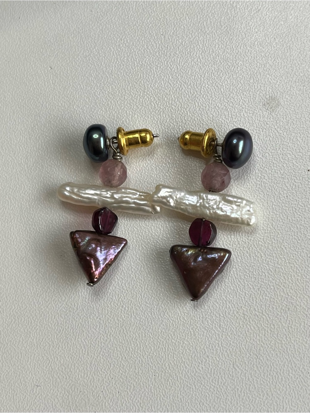 Gurhan pearl cover table earrings
